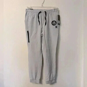Boy’s Hurley Phantom Dri-Fit Jogger Pants - Wolf Gray NWT